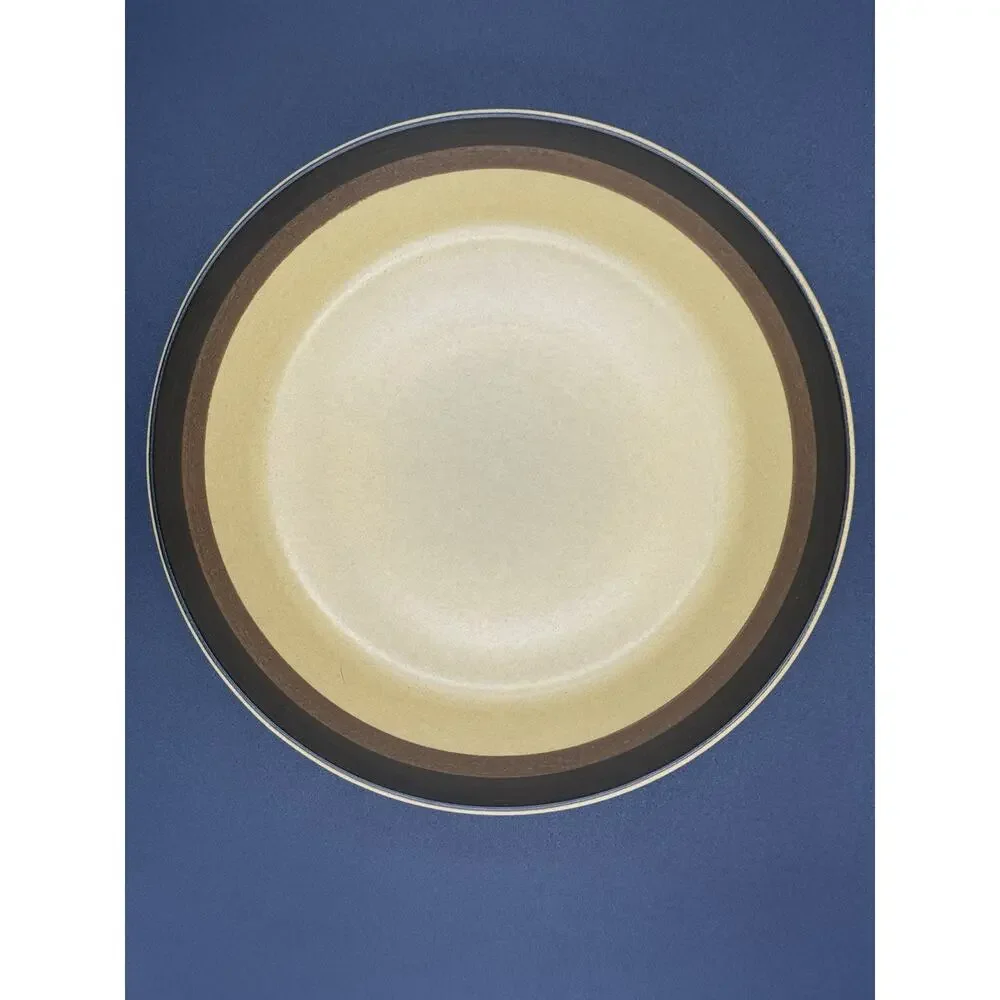 Vintage Apache Gold Stoneware Bowl – Arrowstone by Kasuga Japan – 9.5” Wide